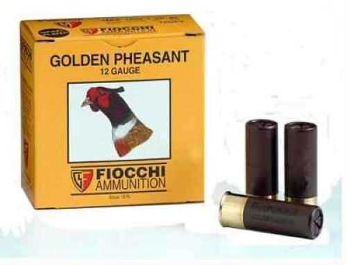 12 Gauge 25 Rounds Ammunition Fiocchi Ammo 3" 1 1/4 oz Steel #4